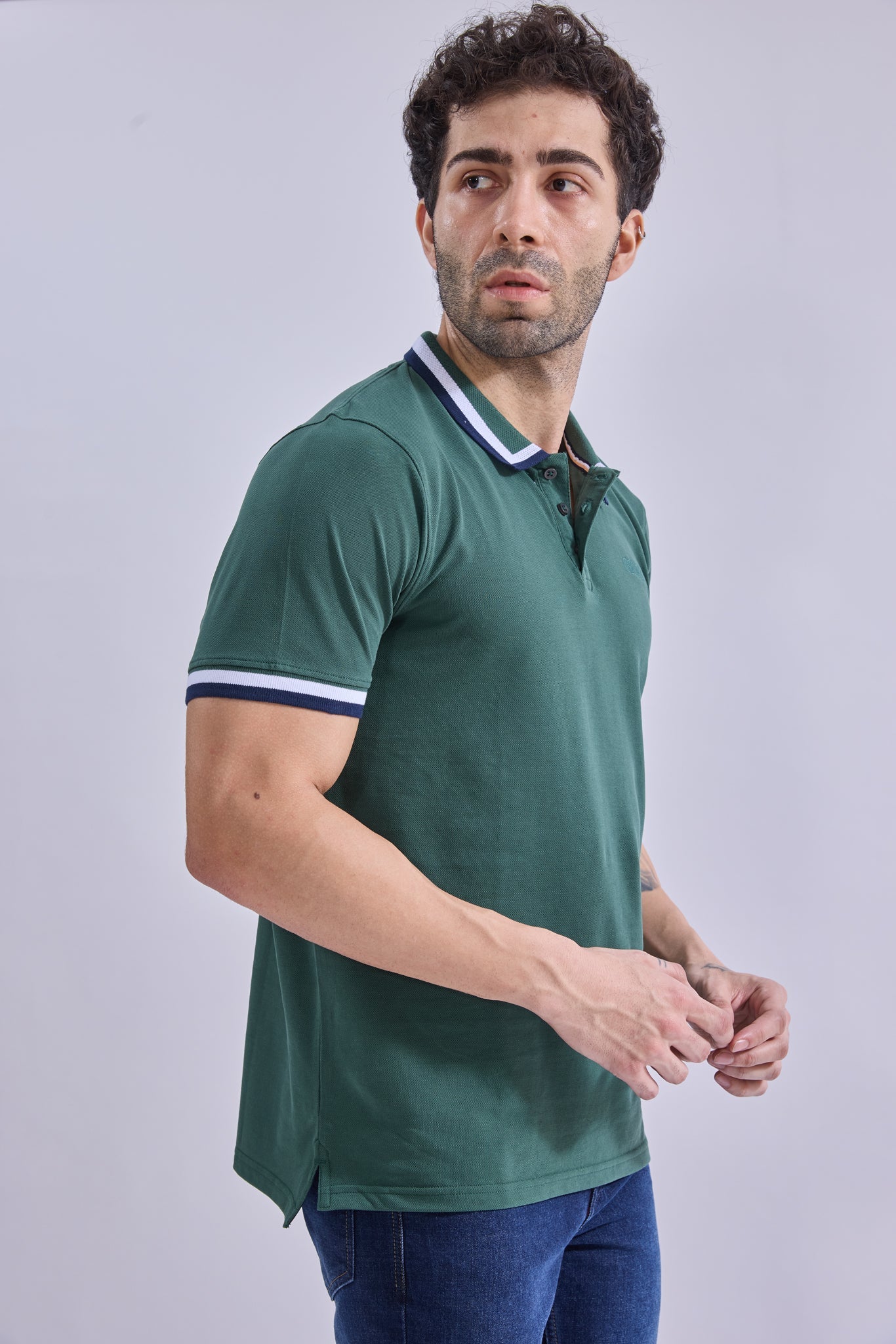 Polo - GIORAcottonGIORAPoloGI-POL-0001-GRN-SSGIORACotton