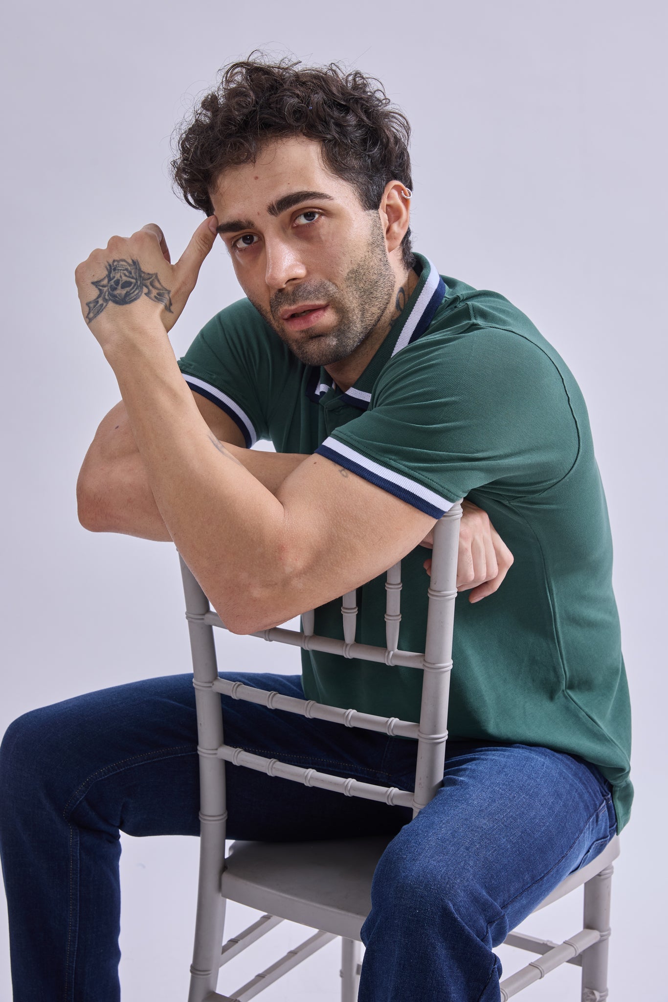 Polo - GIORAcottonGIORAPoloGI-POL-0001-GRN-SSGIORACotton