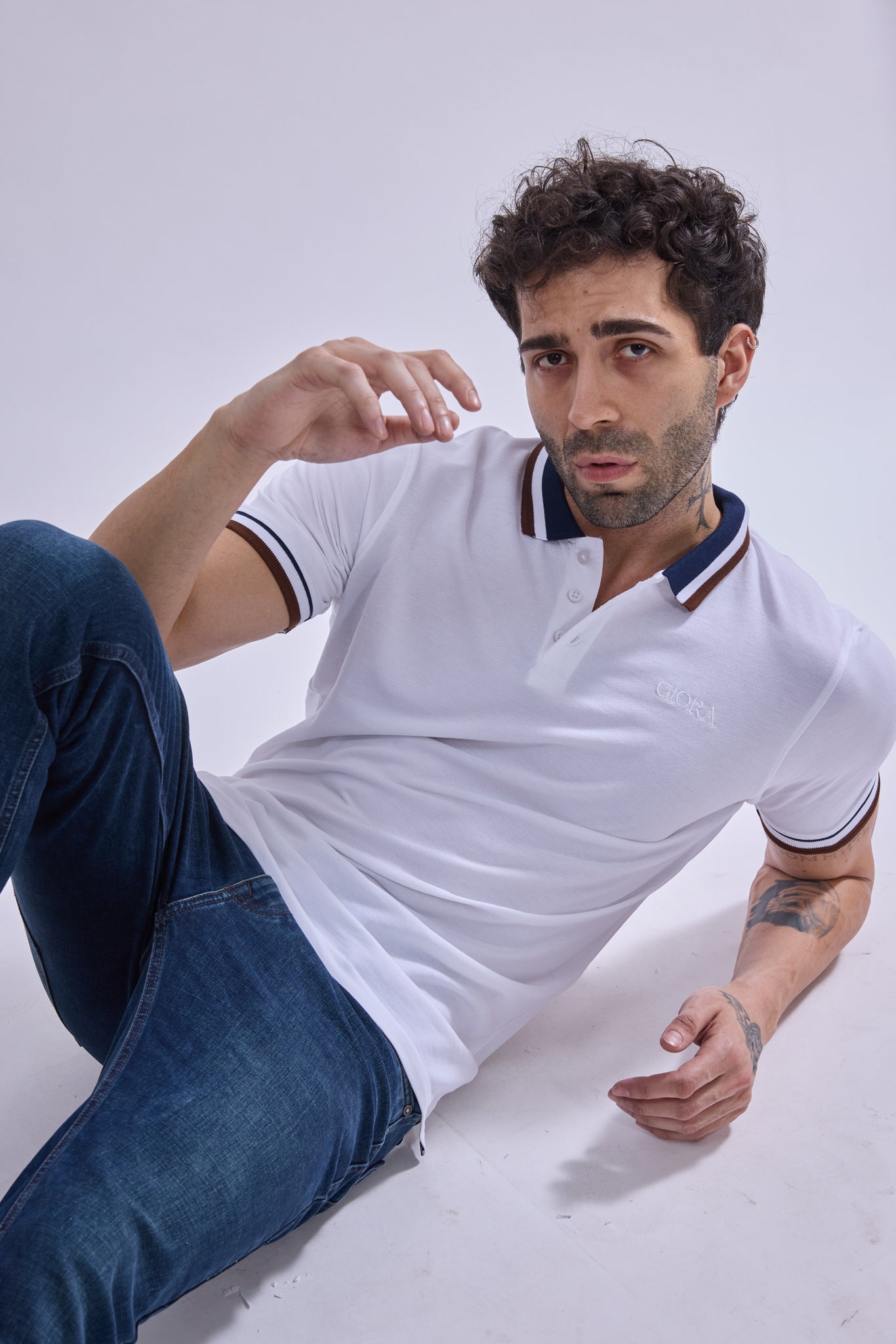 Polo - GIORAcottonGIORAPoloGI-POL-0005-WH-SSGIORACotton