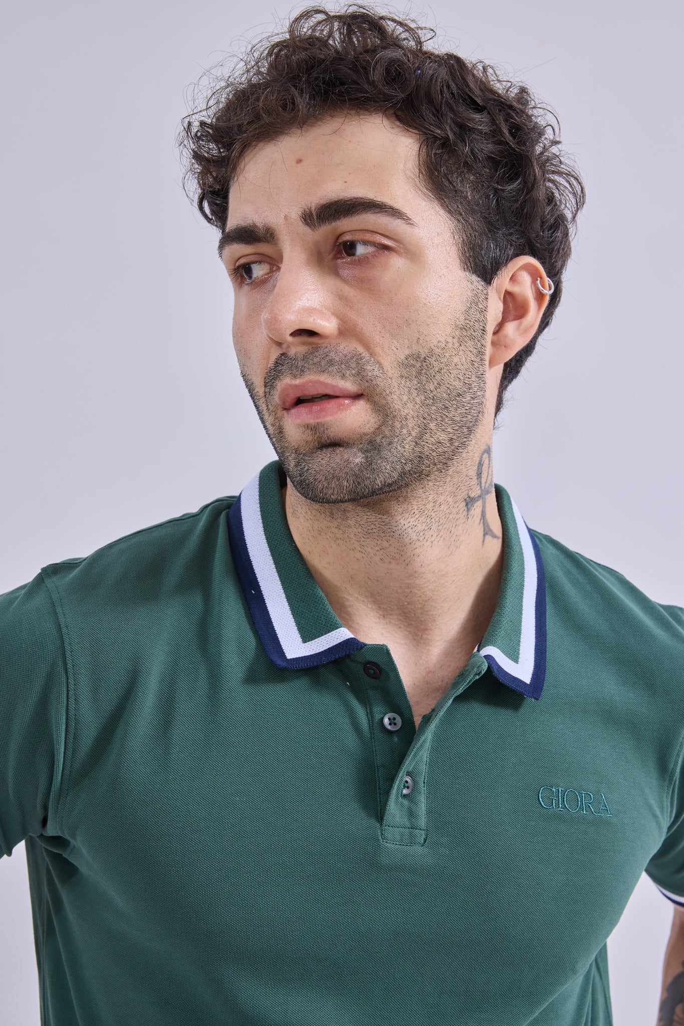 Polo - GIORAcottonGIORAPoloGI-POL-0001-GRN-SSGIORACotton