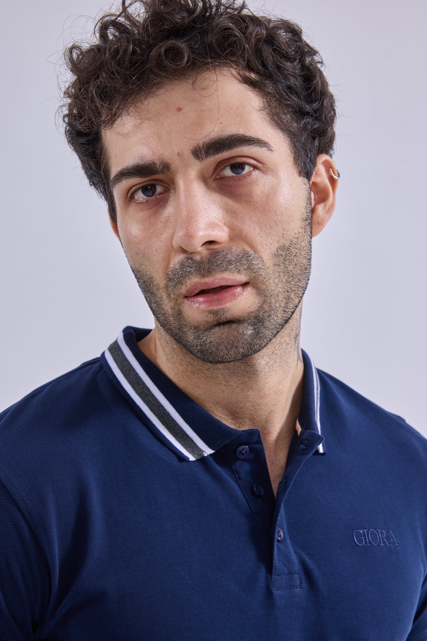 Polo - GIORAcottonGIORAPoloGI-POL-0002-BL-SSGIORACotton