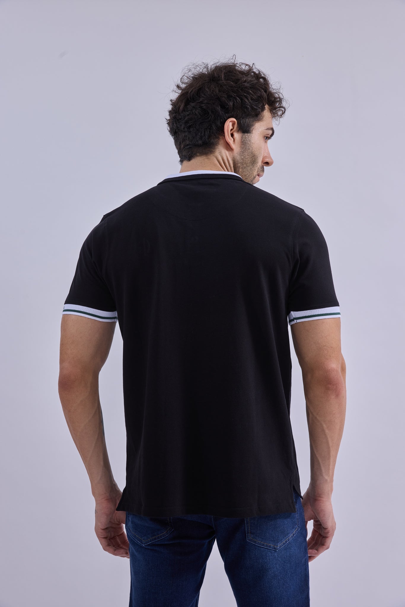 Polo - GIORAcottonGIORAPoloGI-POL-0004-BK-SSGIORACotton