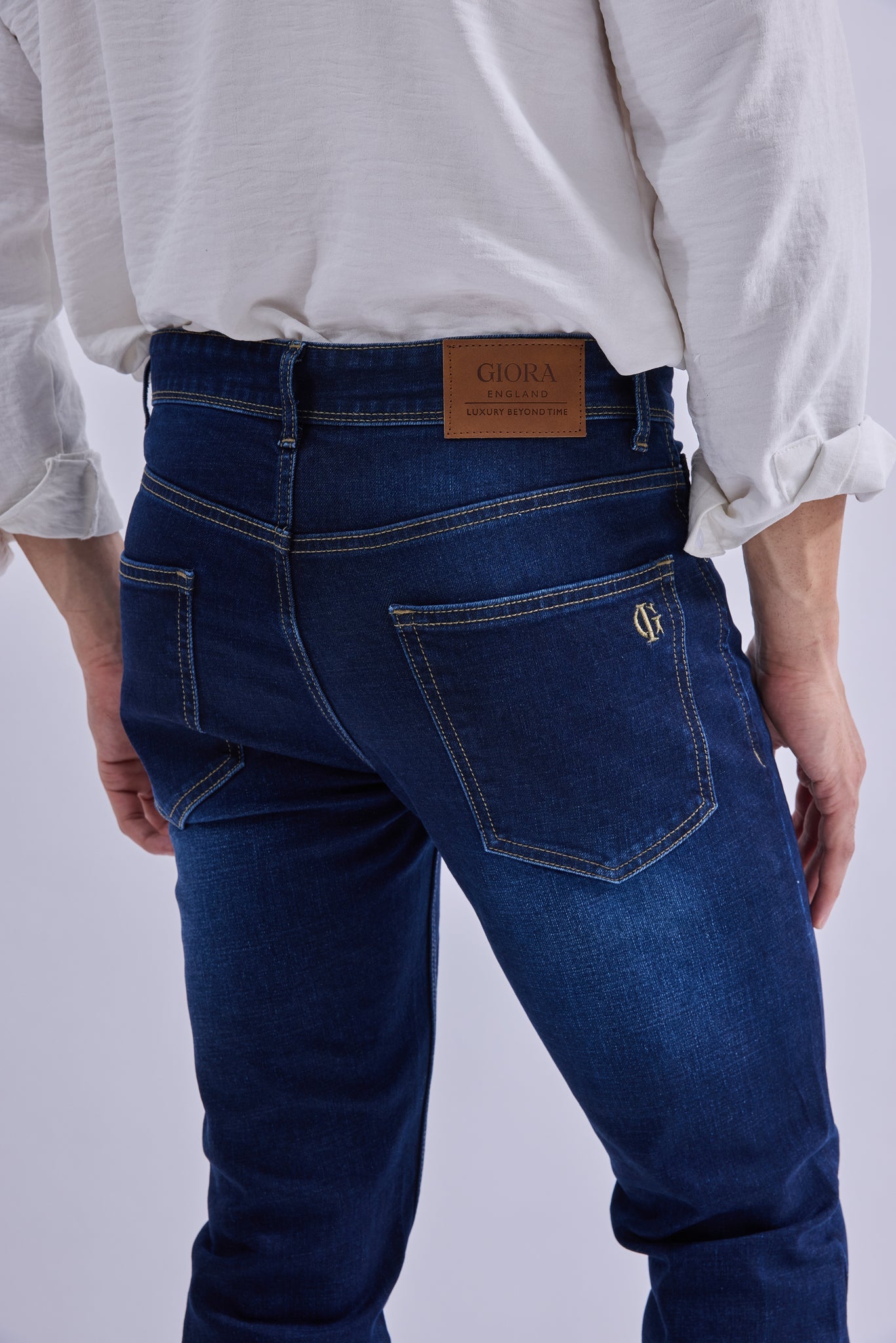 Regular Fits Jeans - GIORAcottonGIORARegular Fits JeansGI-JE-0010-30Indigo NavyGIORASkinny leg30