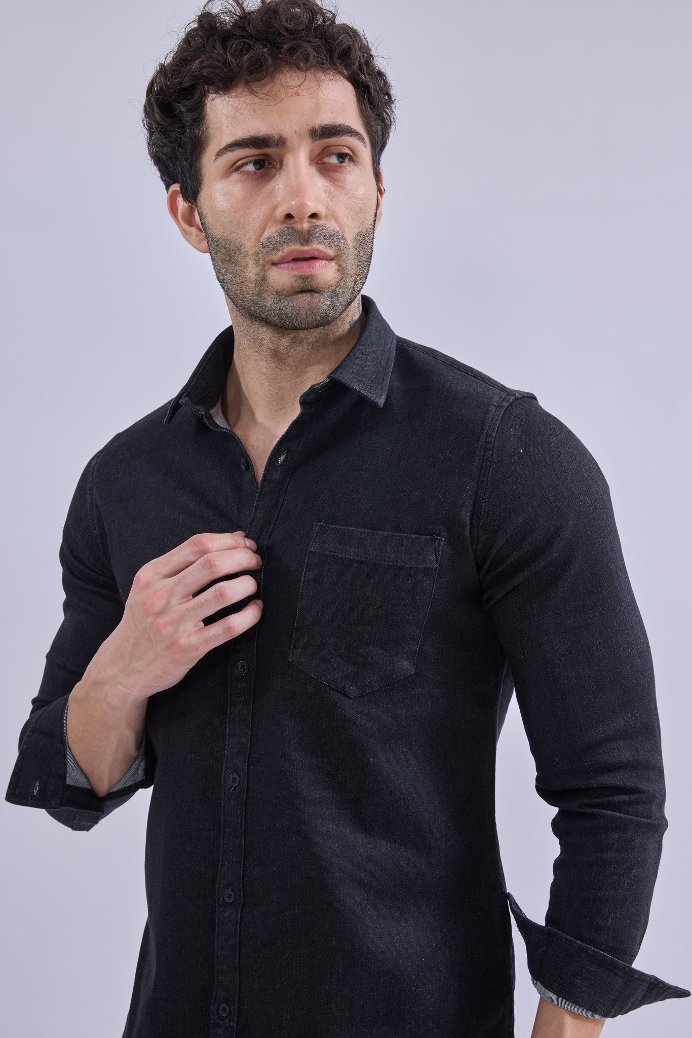 Shirt - GIORADenimGIORAShirtGI-SH-DM-0016-BKIND-SSGIORADenim