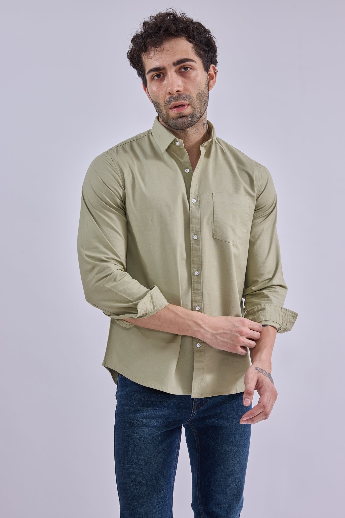 Shirt - GIORAcottonGIORAShirtGI-SH-0006-OXLYPIS-SSGIORACotton