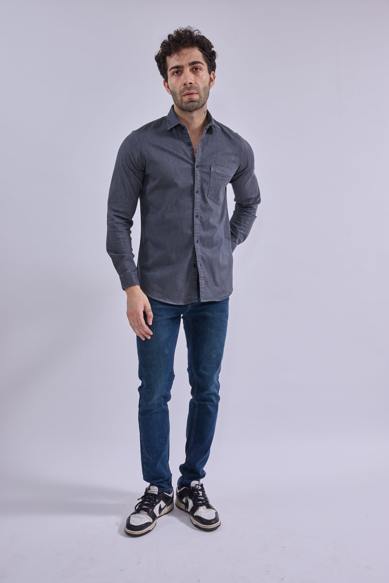 Shirt - GIORADenimGIORAShirtGI-SH-DM-0014-STGR-SSGIORADenim