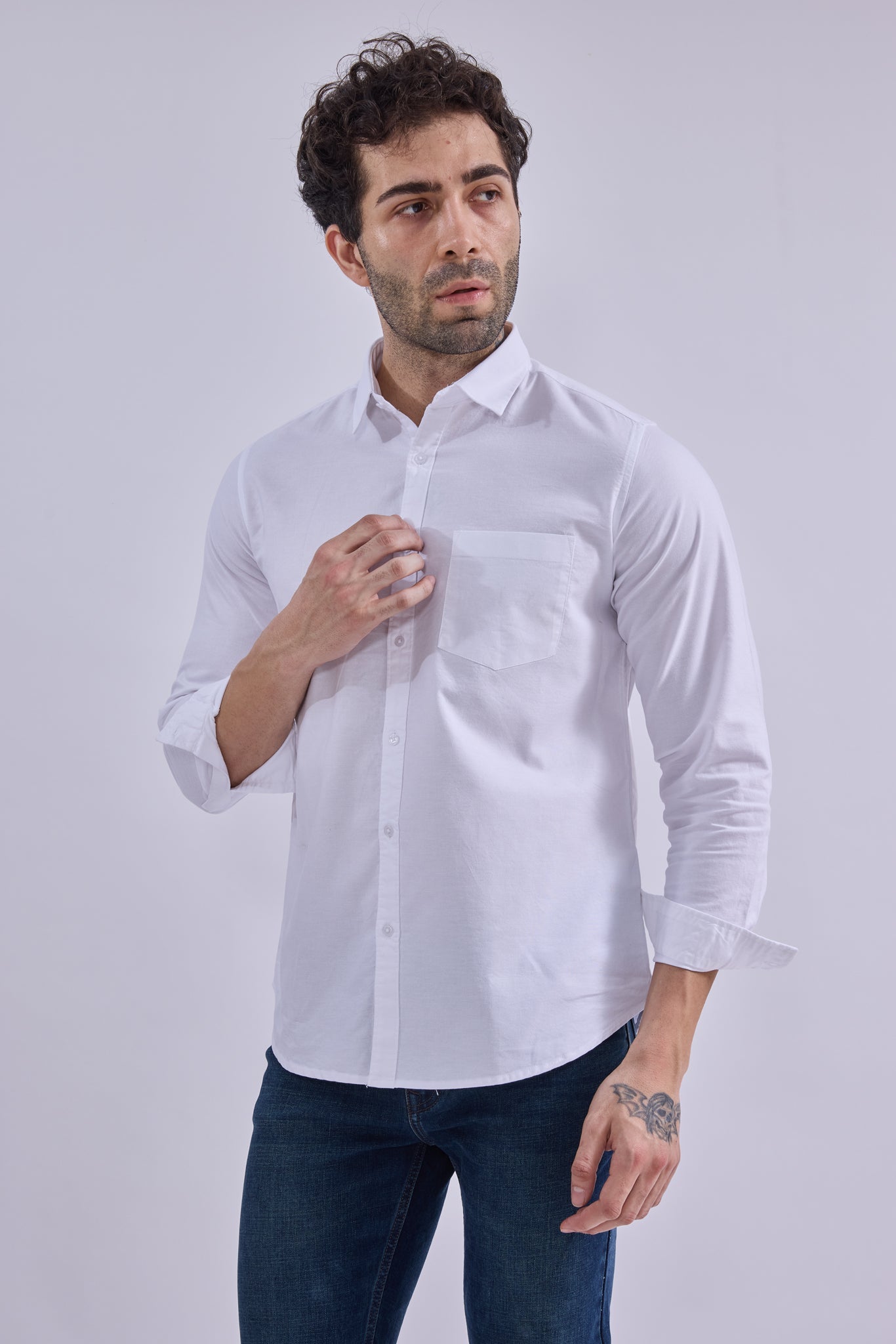 Shirt - GIORAcottonGIORAShirtGI-SH-0001-OXWH-SSGIORACotton