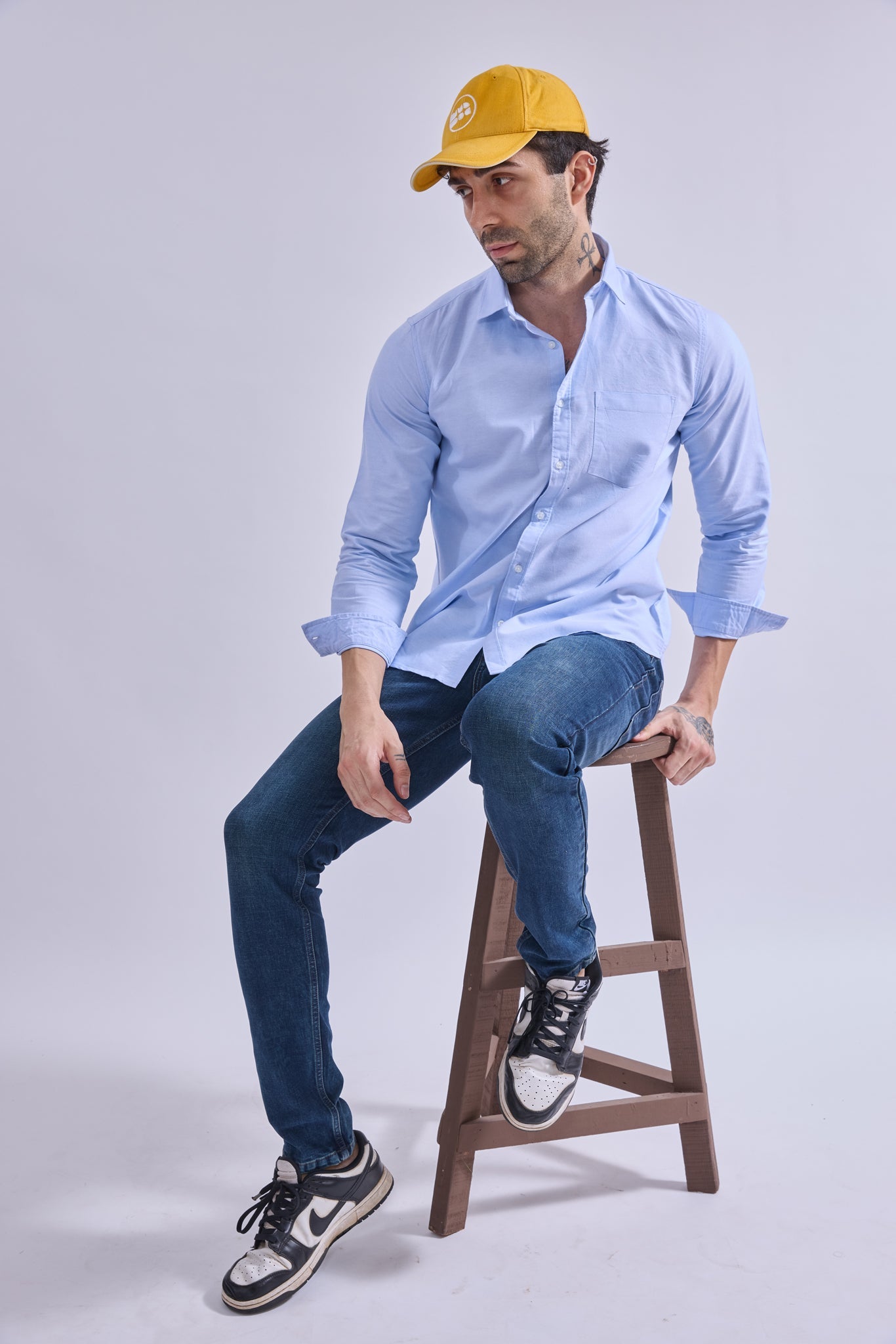 Shirt - GIORAcottonGIORAShirtGI-SH-0003-OXSB-SSGIORACotton