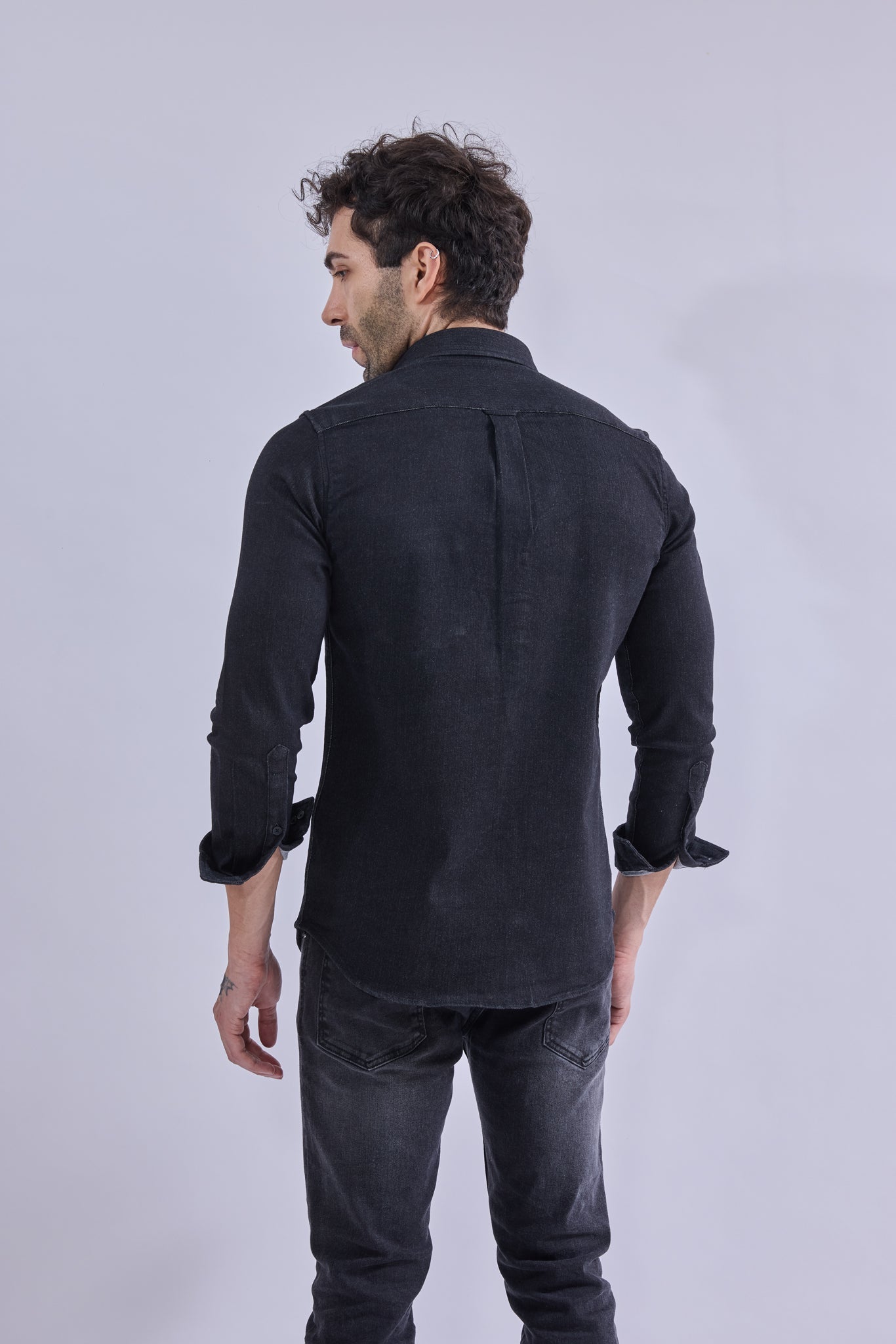Shirt - GIORADenimGIORAShirtGI-SH-DM-0016-BKIND-SSGIORADenim