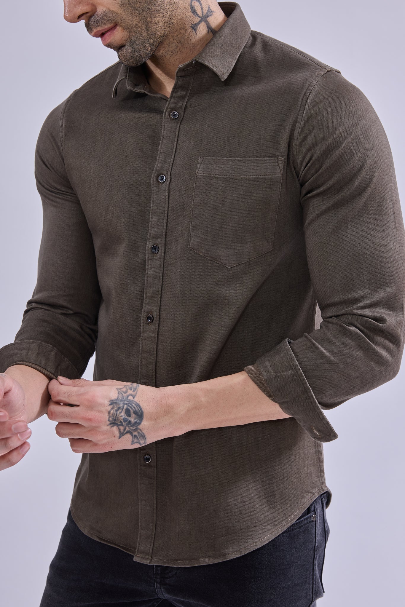 Shirt - GIORADenimGIORAShirtGI-SH-DM-0010-BR-SSGIORADenim