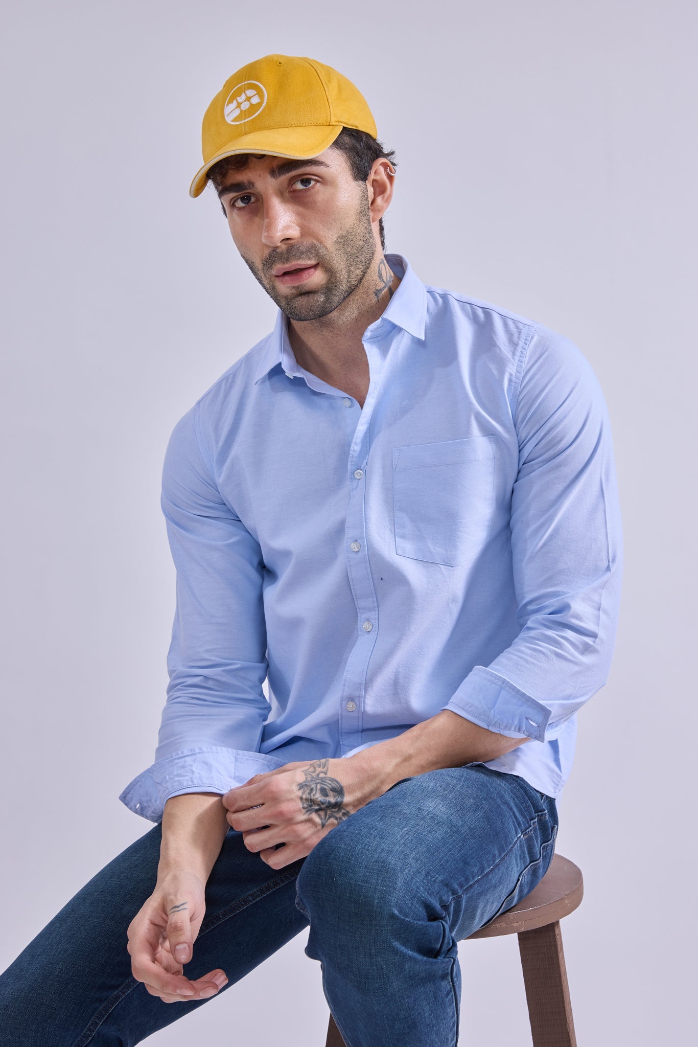 Shirt - GIORAcottonGIORAShirtGI-SH-0003-OXSB-SSGIORACotton