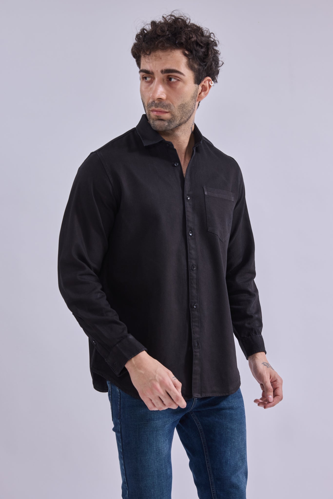 Shirt - GIORADenimGIORAShirtGI-SH-DM-0012-JTBK-SSGIORADenim