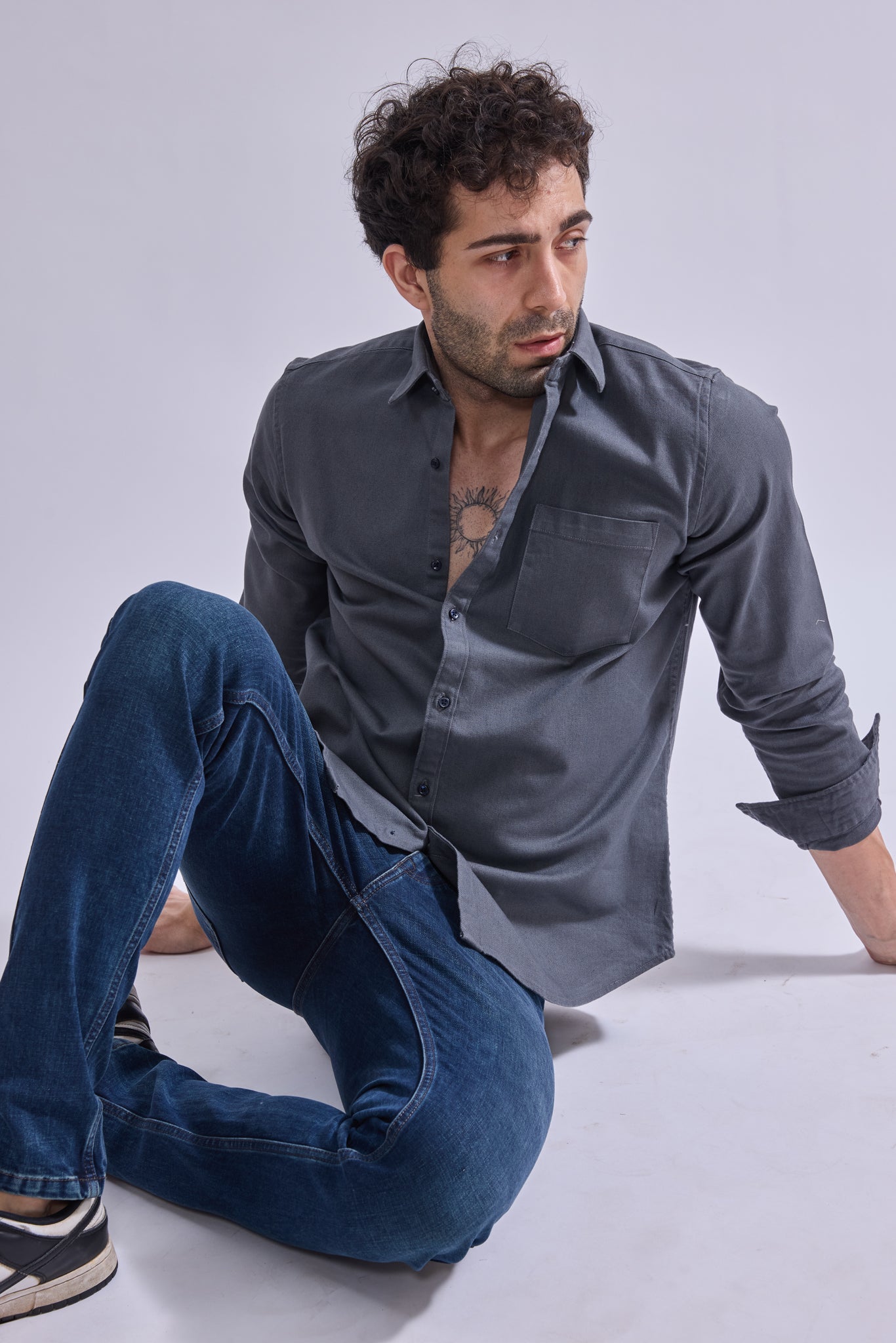 Shirt - GIORADenimGIORAShirtGI-SH-DM-0017-GR-SSGIORADenim