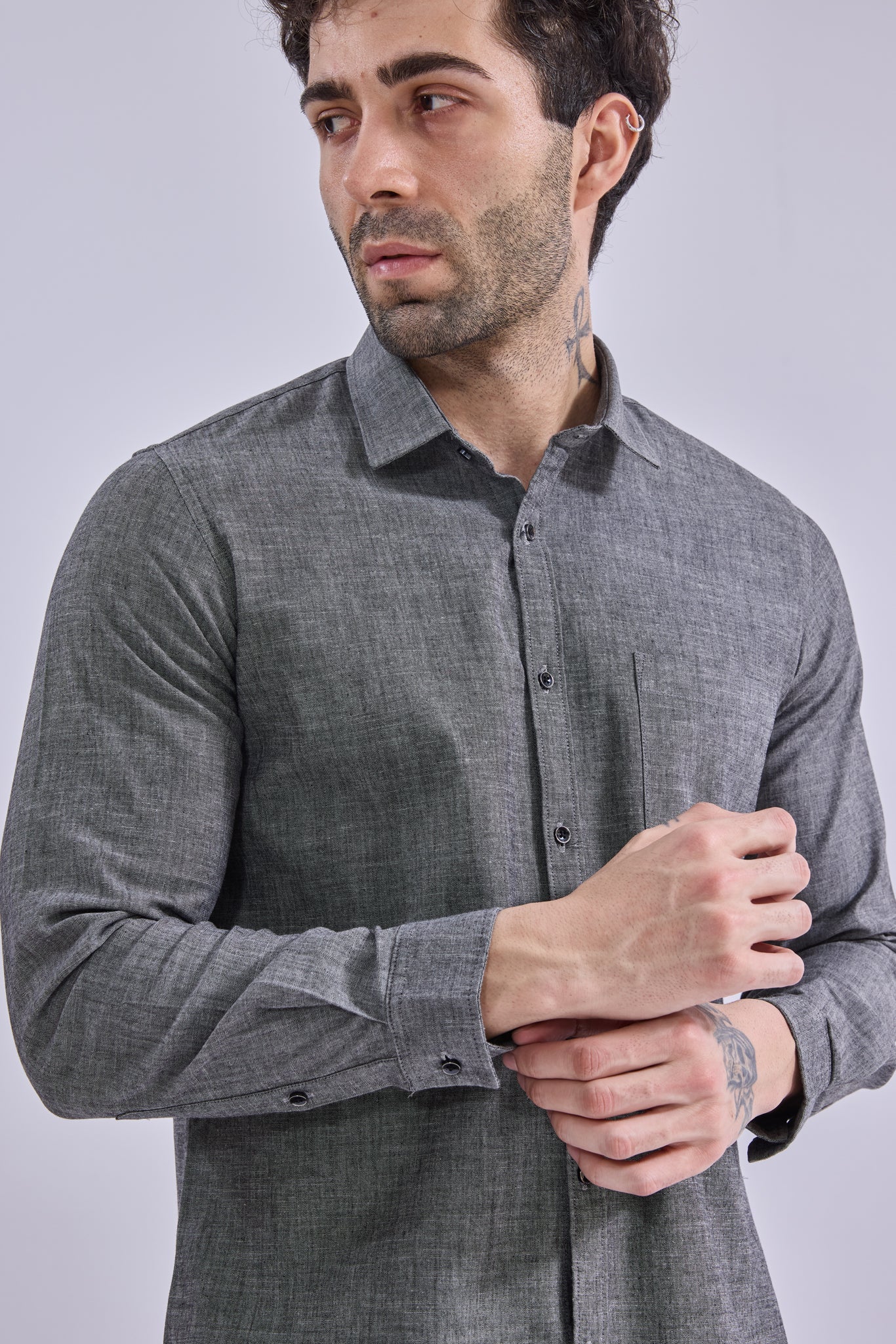 Shirt - GIORADenimGIORAShirtGI-SH-DM-0018-GPHGR-SSGIORADenim
