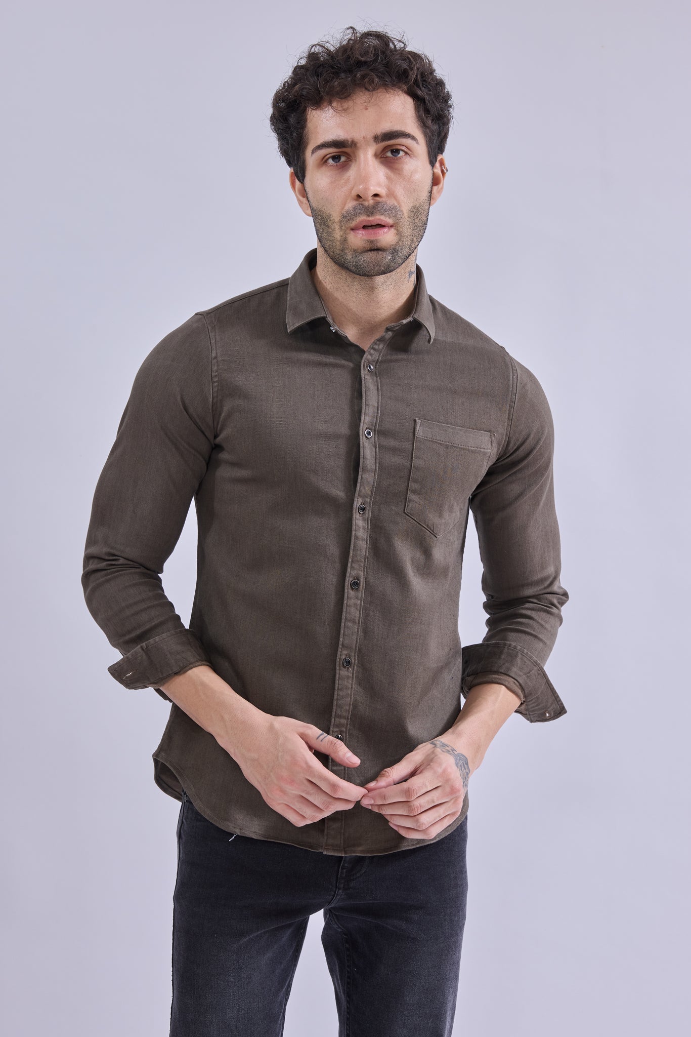 Shirt - GIORADenimGIORAShirtGI-SH-DM-0010-BR-SSGIORADenim