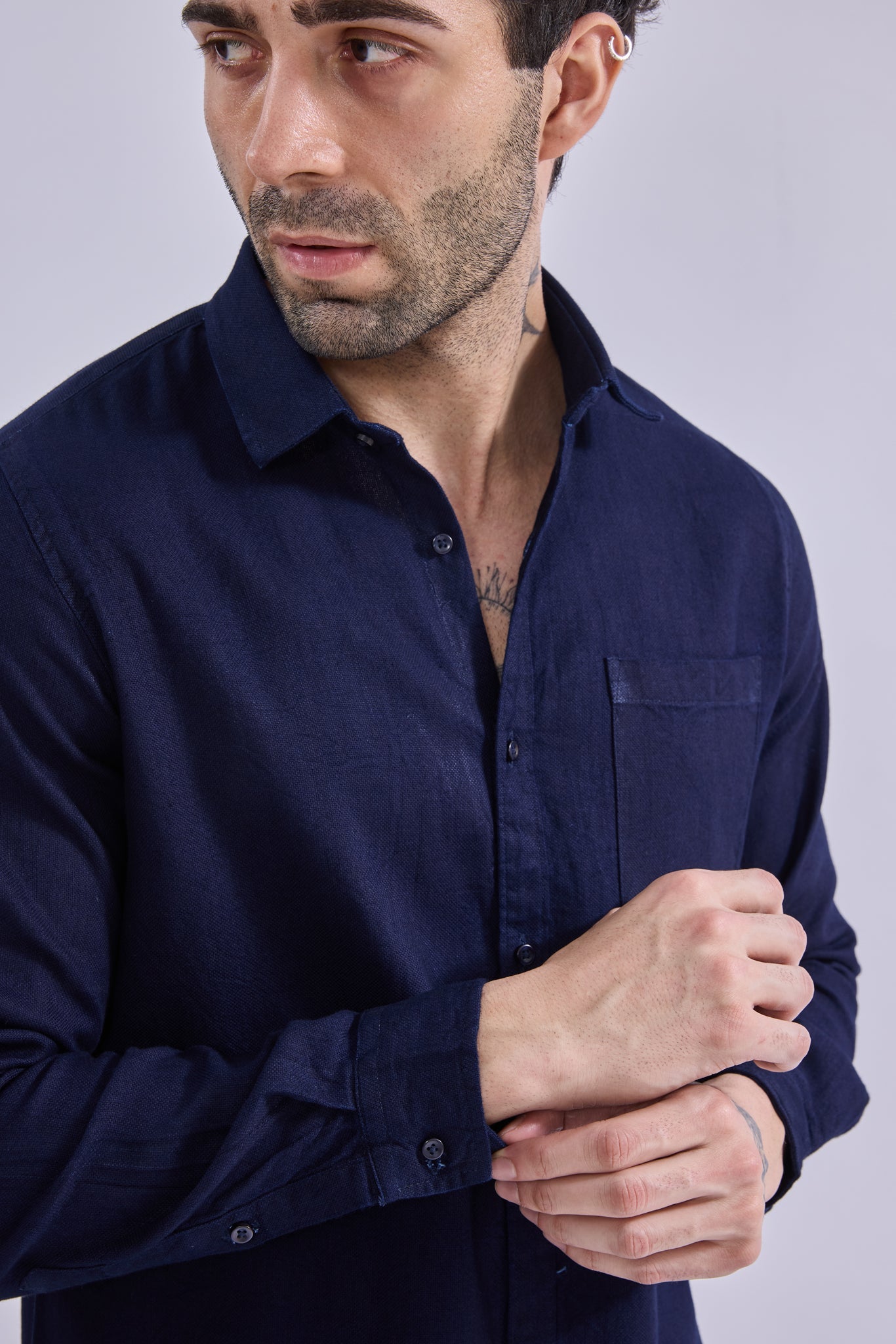 Shirt - GIORADenimGIORAShirtGI-SH-DM-0015-DKNVY-SSGIORADenim