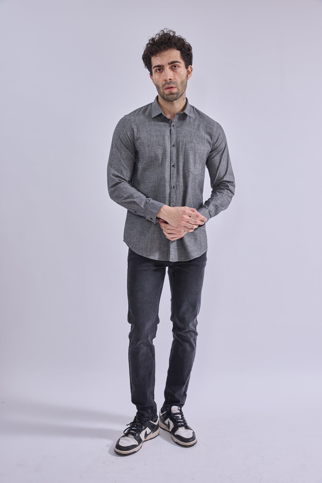 Shirt - GIORADenimGIORAShirtGI-SH-DM-0018-GPHGR-SSGIORADenim