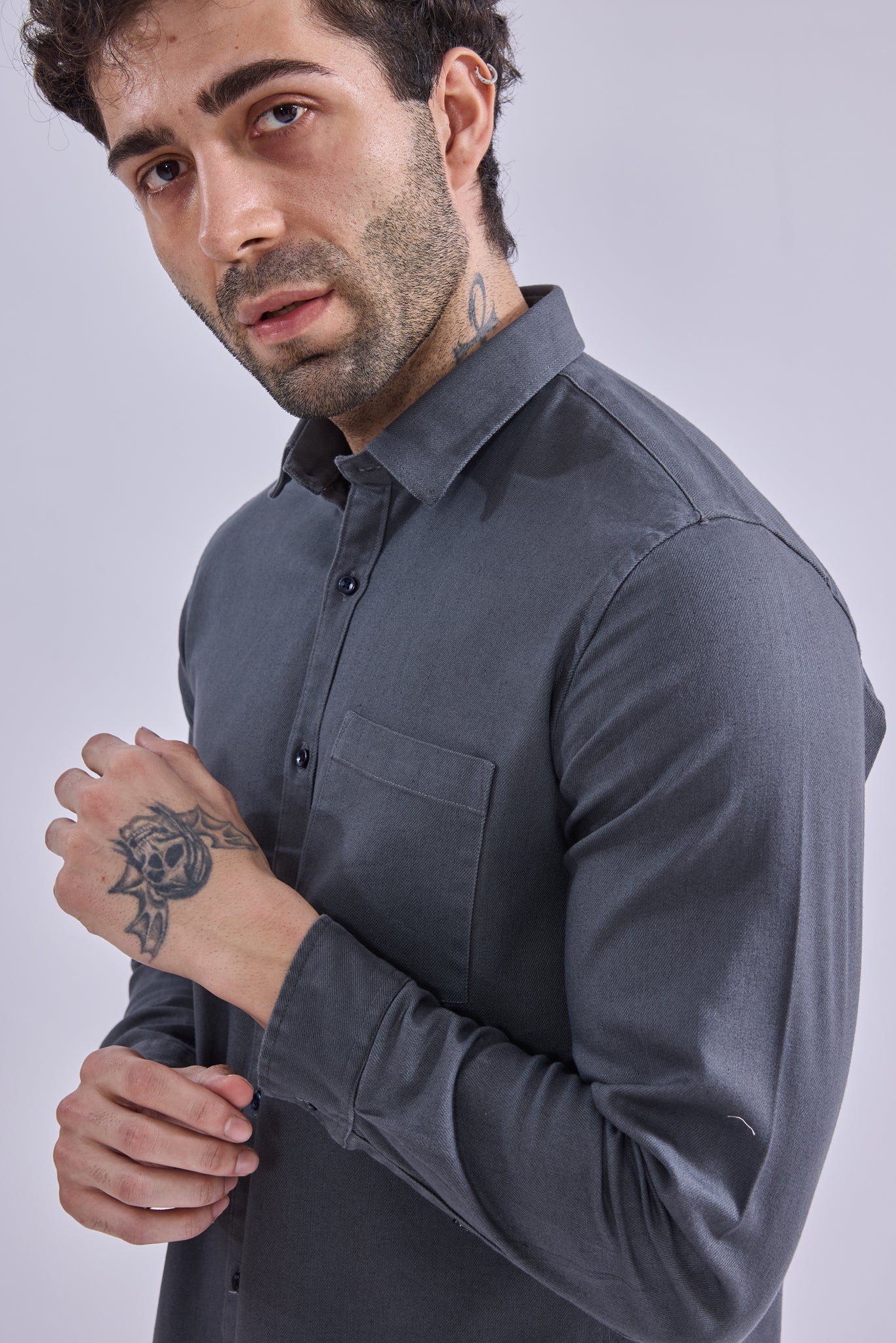 Shirt - GIORADenimGIORAShirtGI-SH-DM-0017-GR-SSGIORADenim