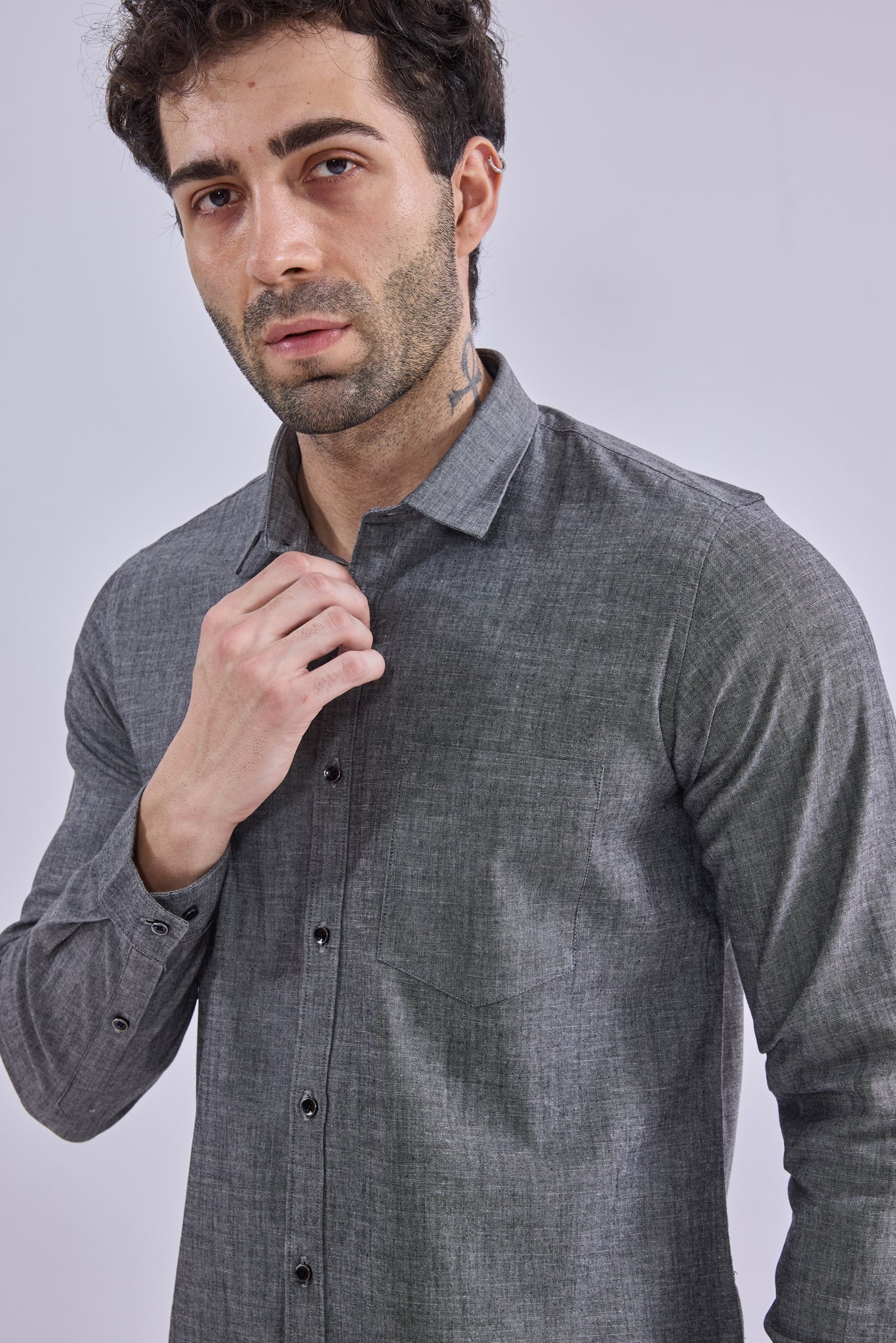 Shirt - GIORADenimGIORAShirtGI-SH-DM-0018-GPHGR-SSGIORADenim