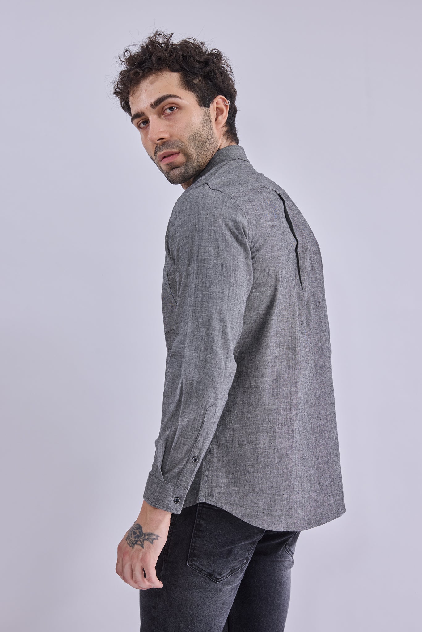 Shirt - GIORADenimGIORAShirtGI-SH-DM-0018-GPHGR-SSGIORADenim