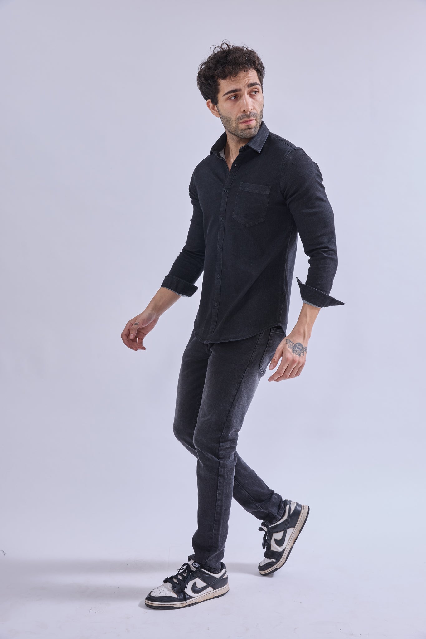 Shirt - GIORADenimGIORAShirtGI-SH-DM-0016-BKIND-SSGIORADenim