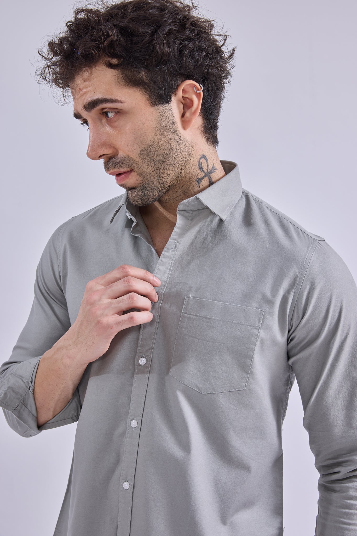 Shirt - GIORAcottonGIORAShirtGI-SH-0005-OXLYAG-SSGIORACotton