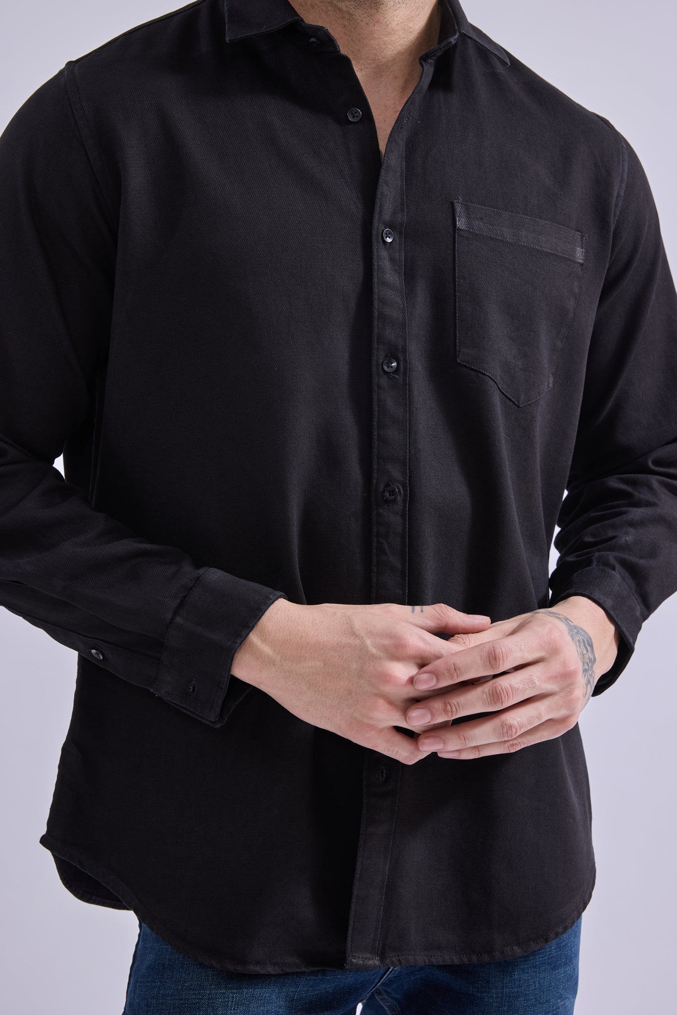 Shirt - GIORADenimGIORAShirtGI-SH-DM-0012-JTBK-SSGIORADenim