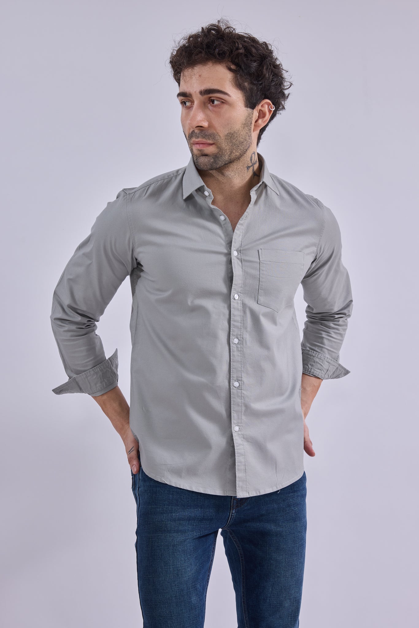 Shirt - GIORAcottonGIORAShirtGI-SH-0005-OXLYAG-SSGIORACotton