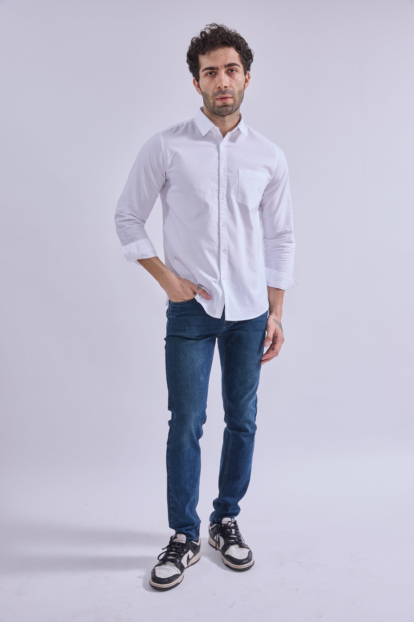 Shirt - GIORAcottonGIORAShirtGI-SH-0001-OXWH-SSGIORACotton