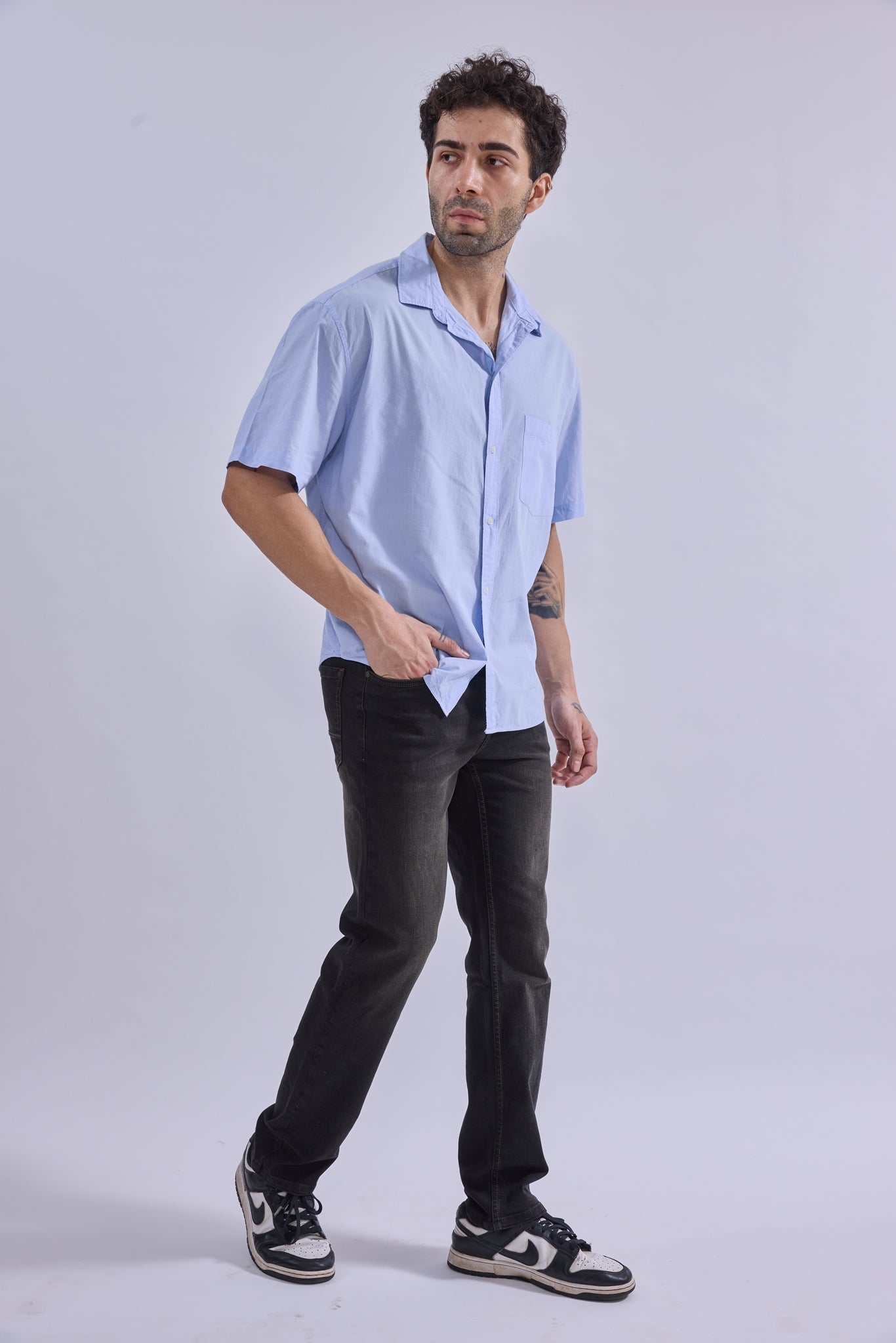 Straight Fit Jeans - GIORAcottonGIORAStraight Fit JeansGI-JE-0007-BKPKTPNL-3232GIORACotton