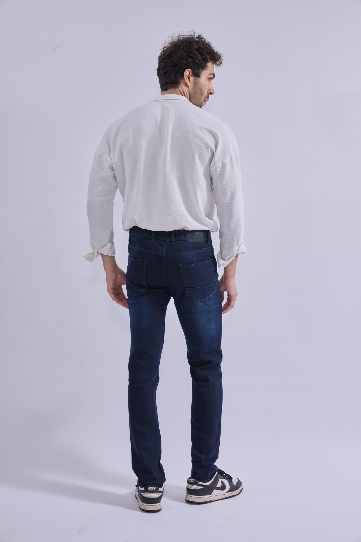 Straight Fit Jeans - GIORAcottonGIORAStraight Fit JeansGI-JE-0003-NVYRW-3232GIORACotton