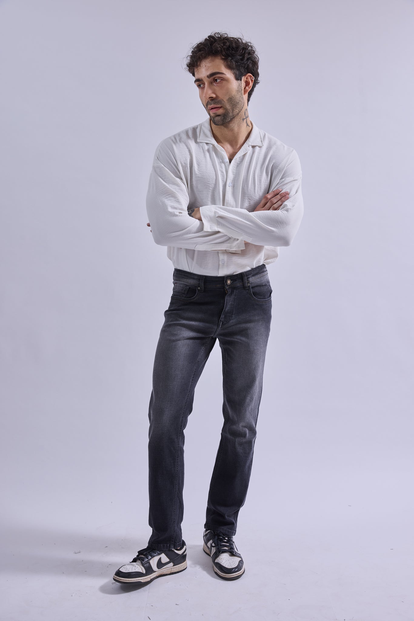 Straight Fit Jeans - GIORAcottonGIORAStraight Fit JeansGI-JE-0005-BKDX-3232GIORACotton