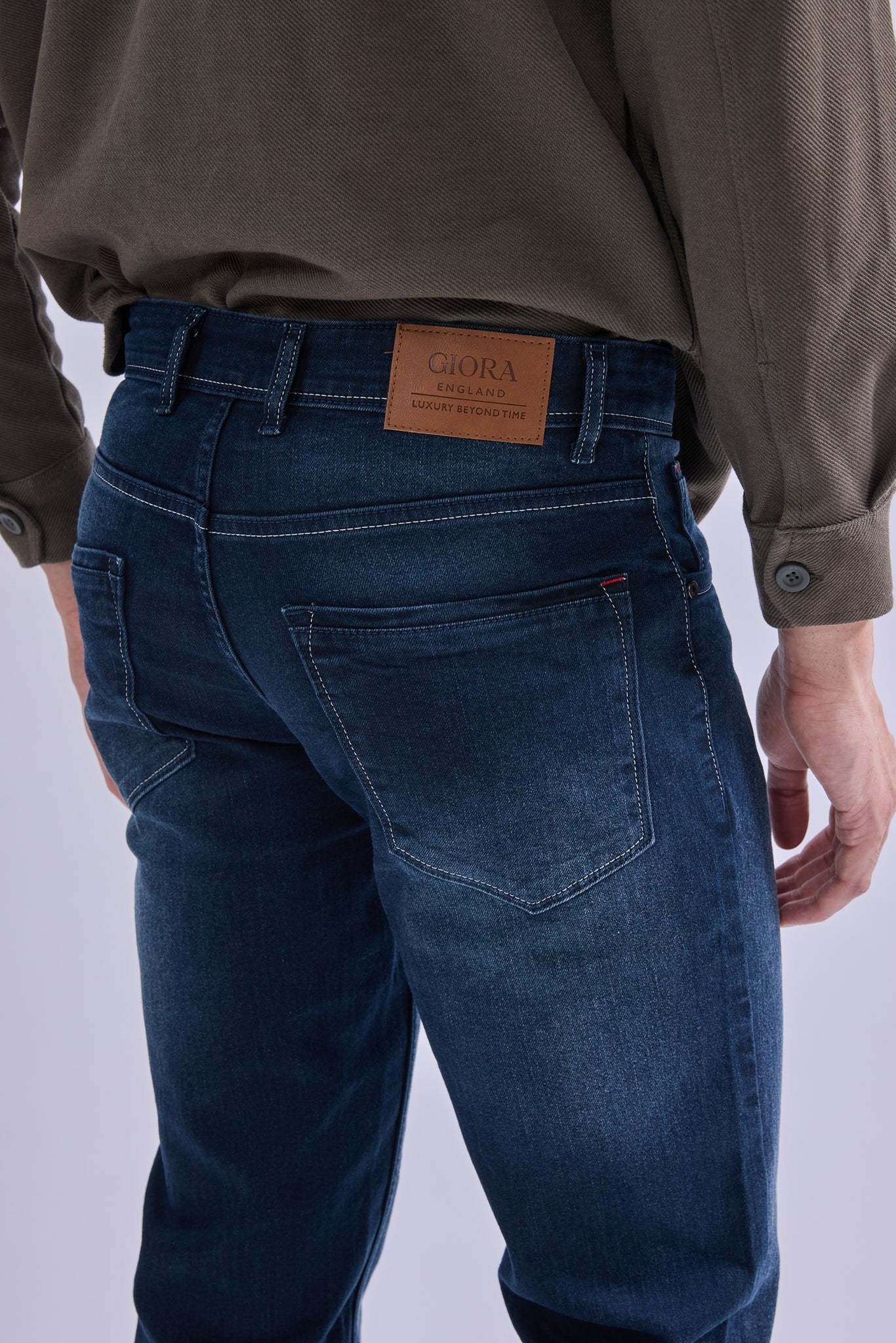 Straight Fit Jeans - GIORAcottonGIORAStraight Fit JeansGI-JE-0002-OLT-3232GIORACotton
