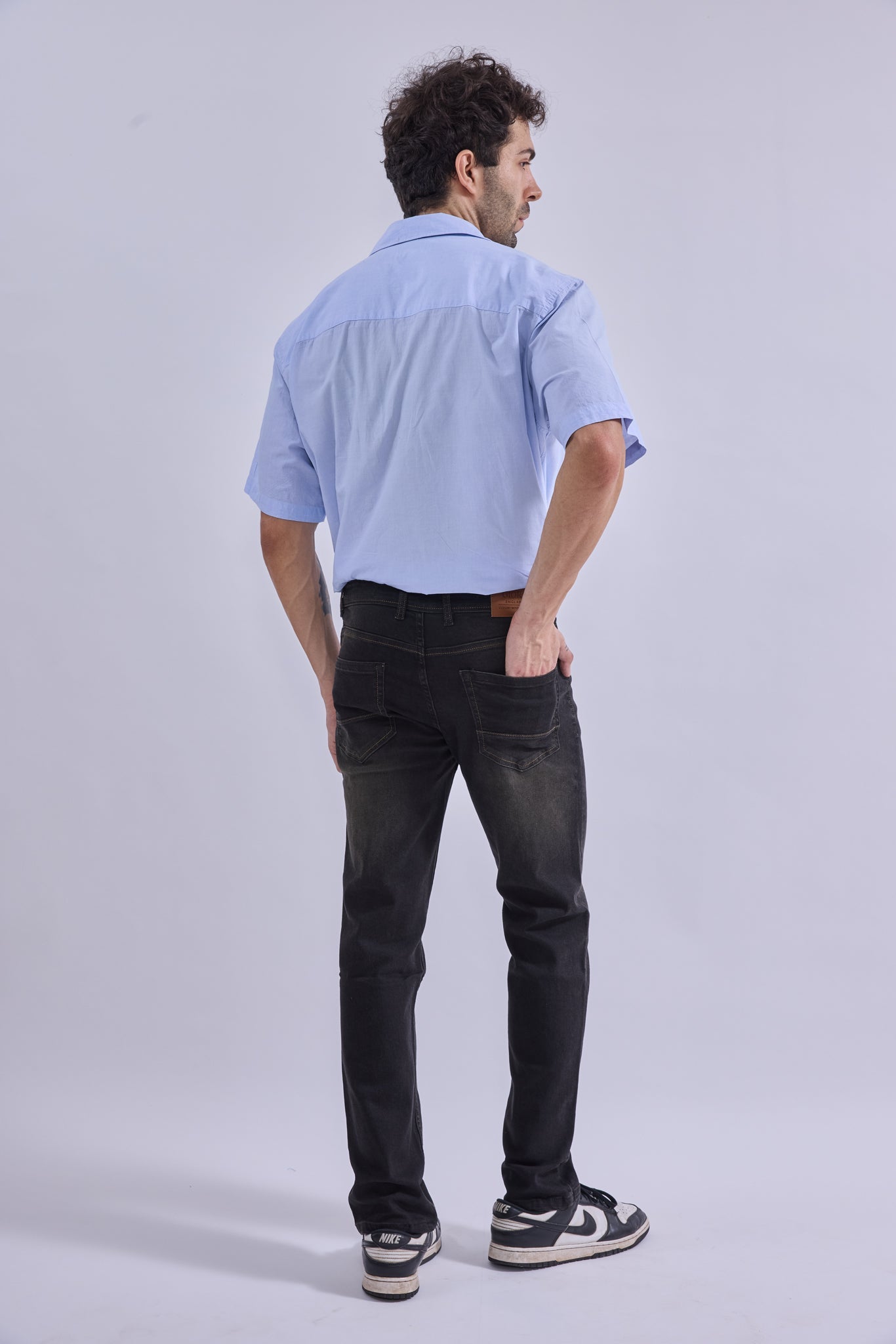 Straight Fit Jeans - GIORAcottonGIORAStraight Fit JeansGI-JE-0007-BKPKTPNL-3232GIORACotton