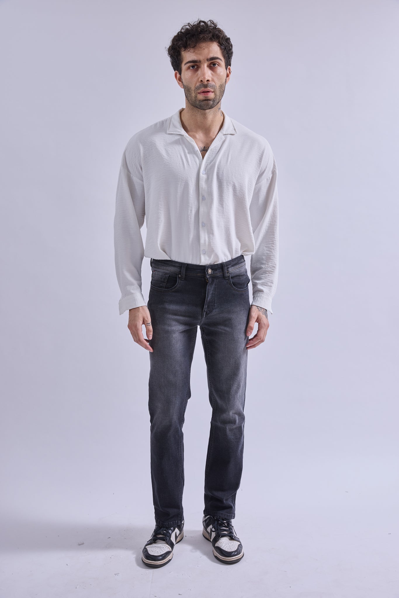 Straight Fit Jeans - GIORAcottonGIORAStraight Fit JeansGI-JE-0005-BKDX-3232GIORACotton