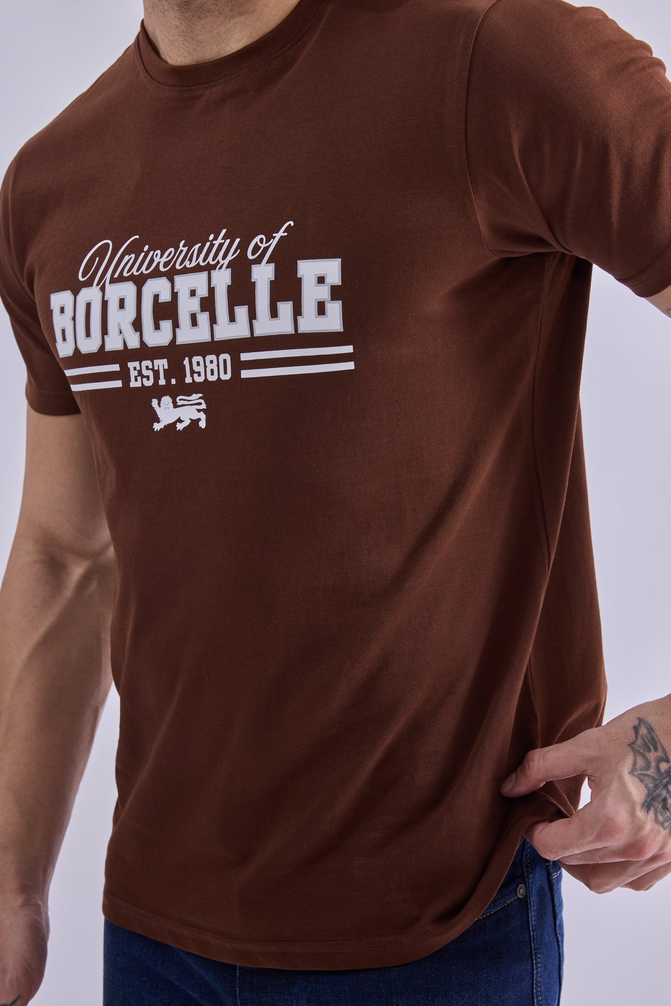 T-Shirt - GIORA100% Super Combed CottonGIORAT-ShirtGI-TS-0004-BR-SCottonGIORAS