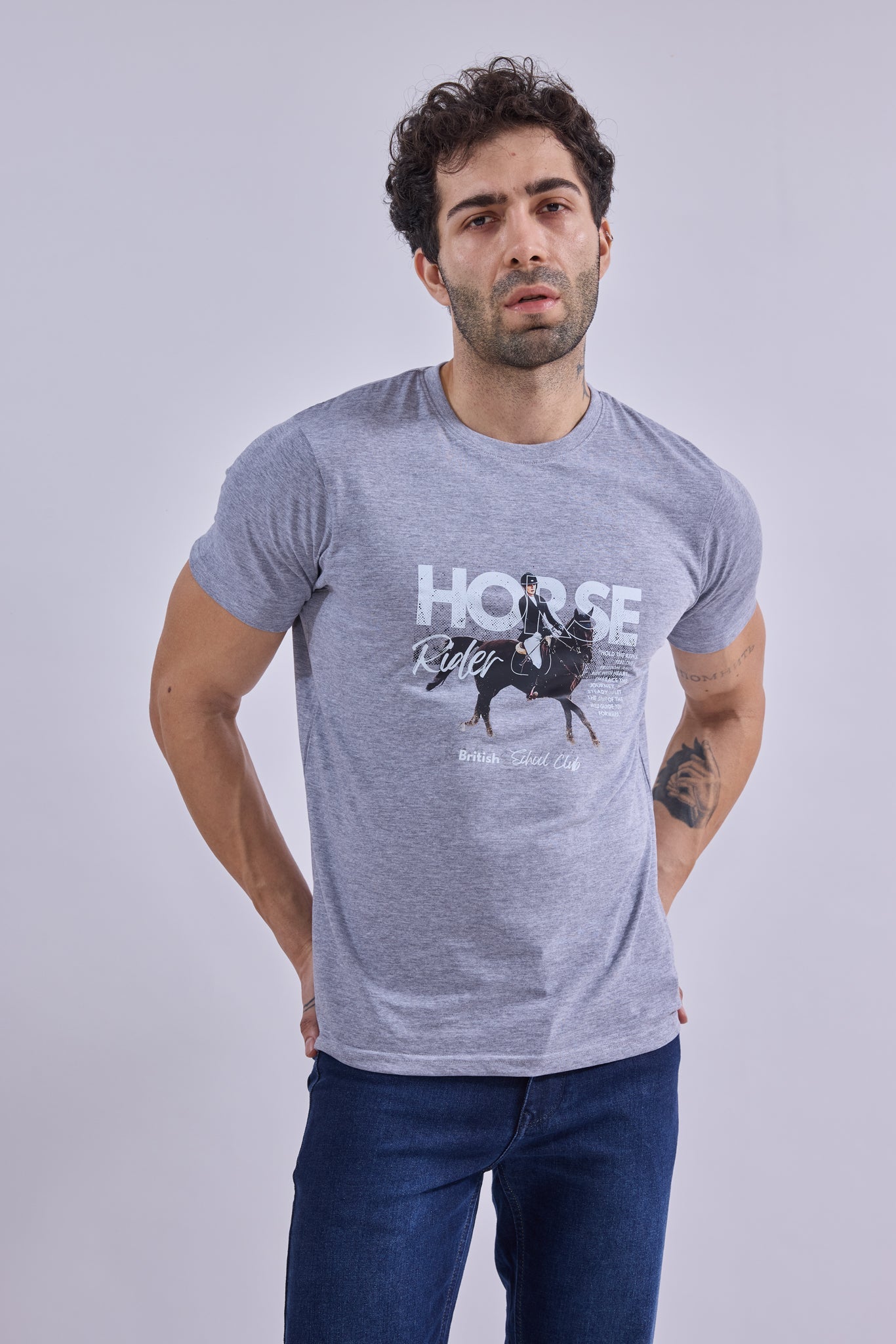 T-Shirt - GIORA100% Super Combed CottonGIORAT-ShirtGI-TS-0003-GR-SCottonGIORAS