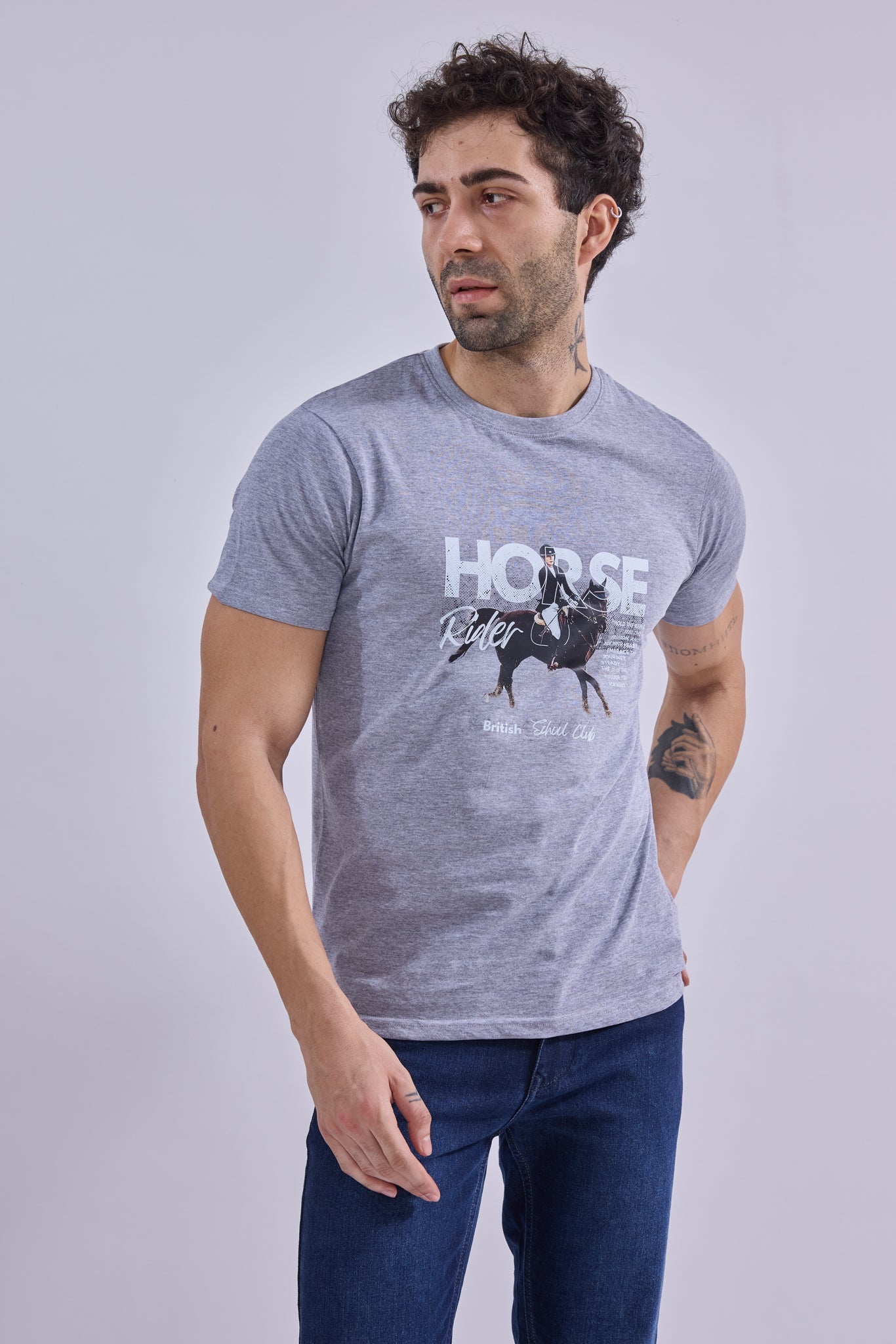 T-Shirt - GIORA100% Super Combed CottonGIORAT-ShirtGI-TS-0003-GR-SCottonGIORAS