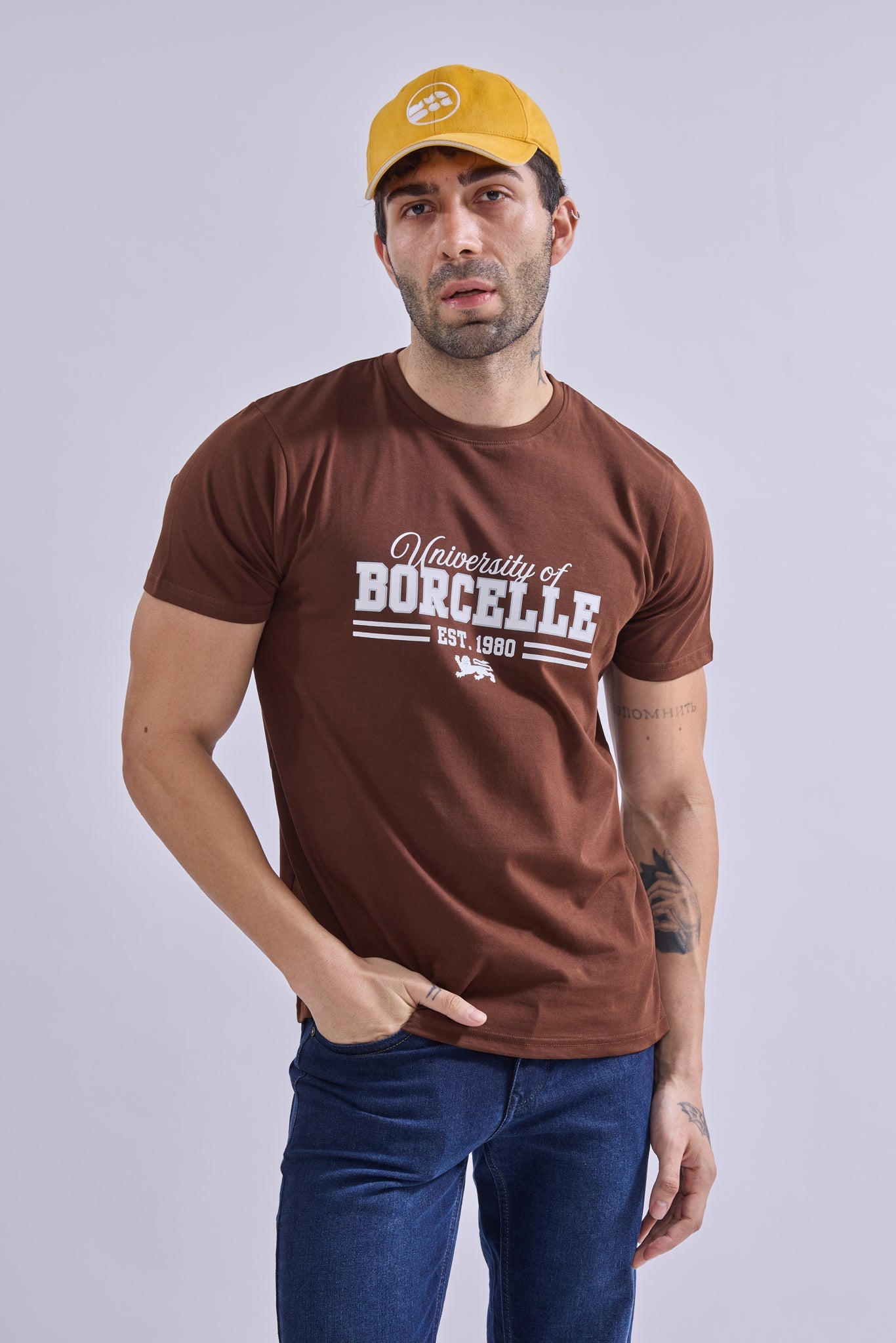 T-Shirt - GIORA100% Super Combed CottonGIORAT-ShirtGI-TS-0004-BR-SCottonGIORAS