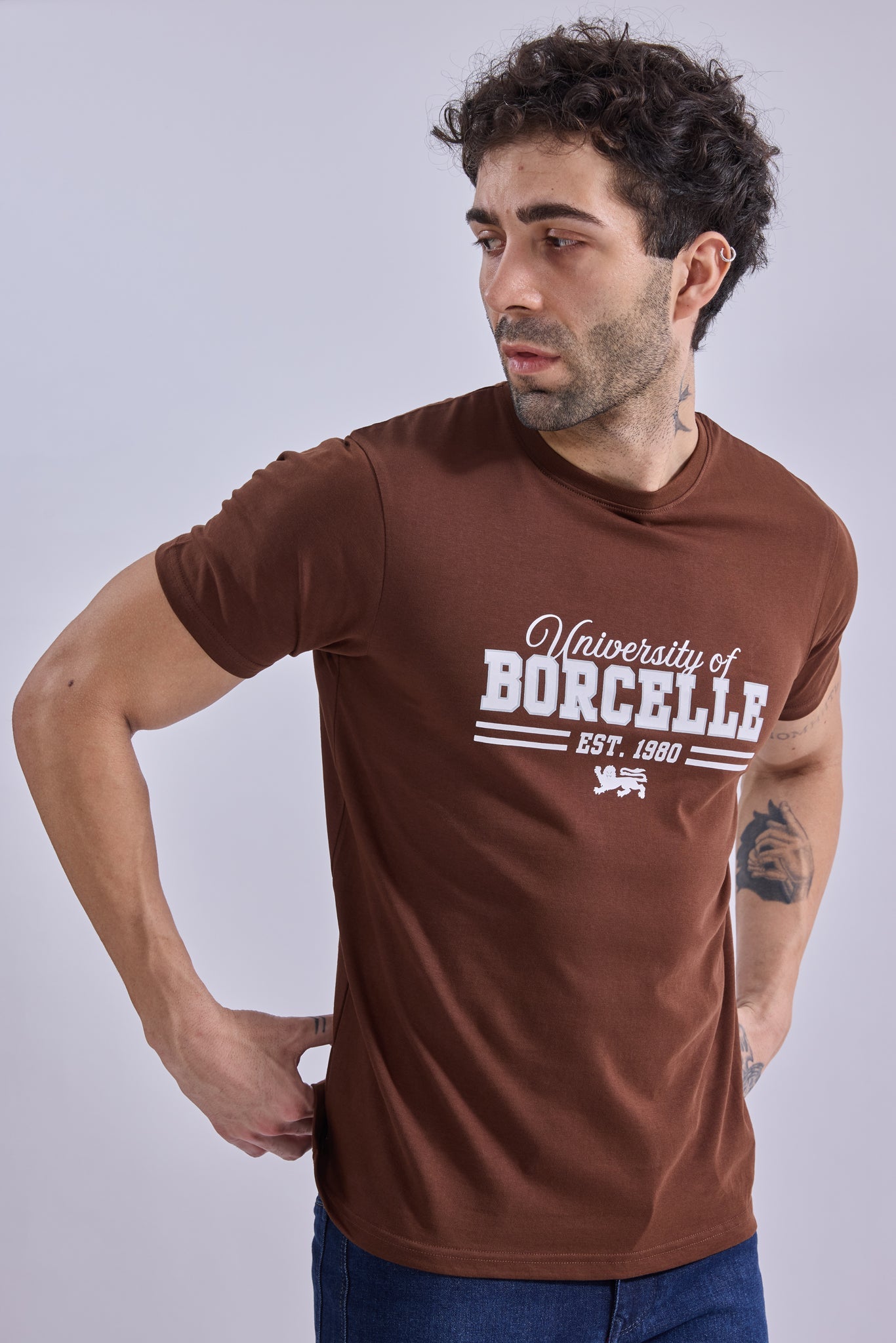 T-Shirt - GIORA100% Super Combed CottonGIORAT-ShirtGI-TS-0004-BR-SCottonGIORAS