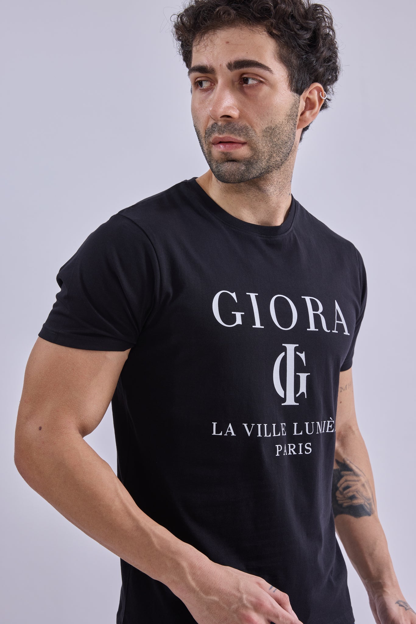 T-Shirt - GIORA100% Super Combed CottonGIORAT-ShirtGI-TS-0002-BK-SCottonGIORAS