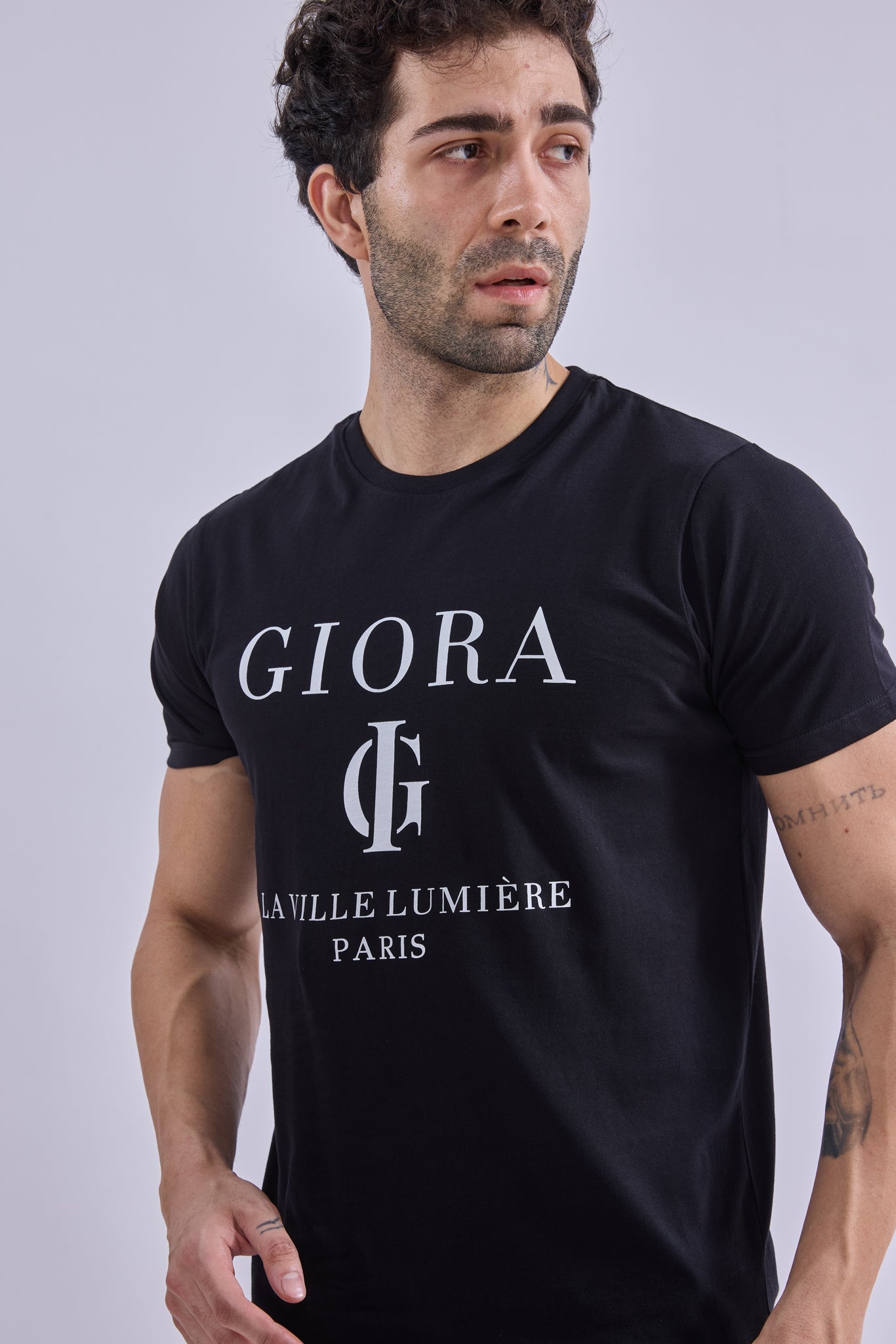 T-Shirt - GIORA100% Super Combed CottonGIORAT-ShirtGI-TS-0002-BK-SCottonGIORAS