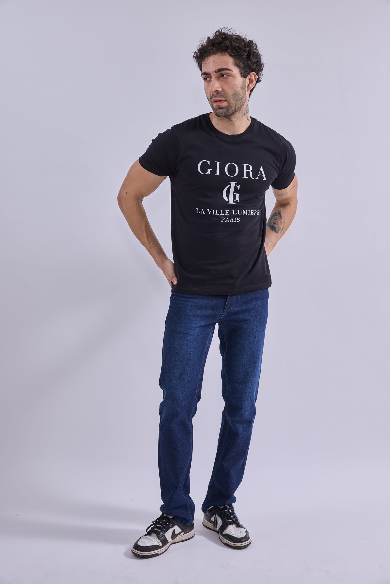 T-Shirt - GIORA100% Super Combed CottonGIORAT-ShirtGI-TS-0002-BK-SCottonGIORAS
