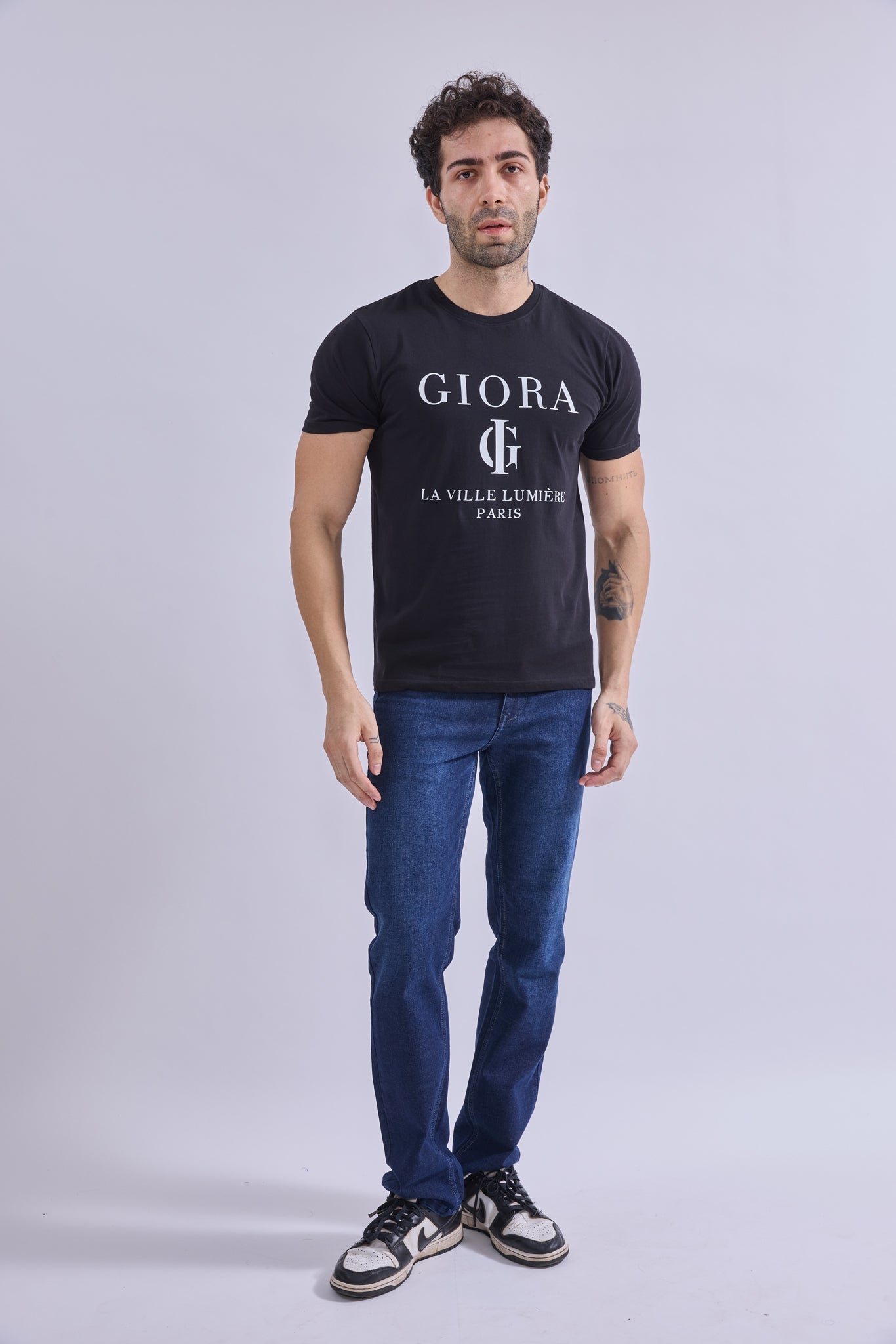 T-Shirt - GIORA100% Super Combed CottonGIORAT-ShirtGI-TS-0002-BK-SCottonGIORAS